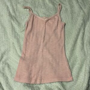 Pink tank top from Target